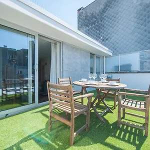 Met Groot Zonneterras Centrum Appartement Oostende